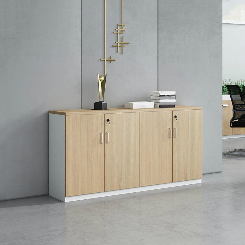 Armadio per archiviazione in stile nordico telaio in legno archiviazione laterale