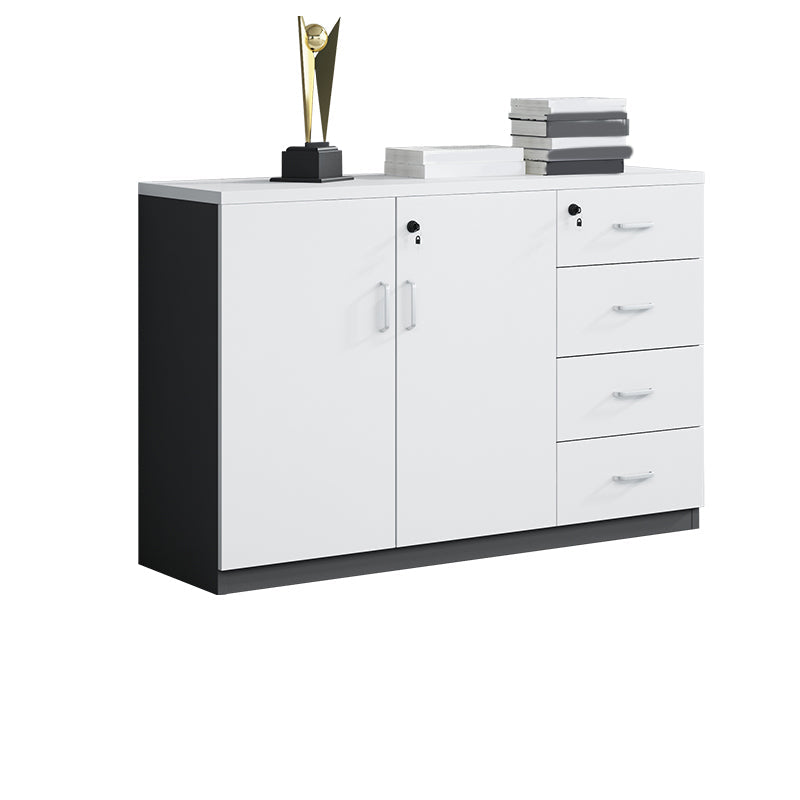 Armadio per archiviazione in stile nordico telaio in legno archiviazione laterale