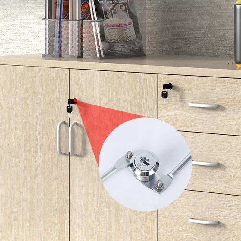 Armadio per archiviazione in stile nordico telaio in legno archiviazione laterale