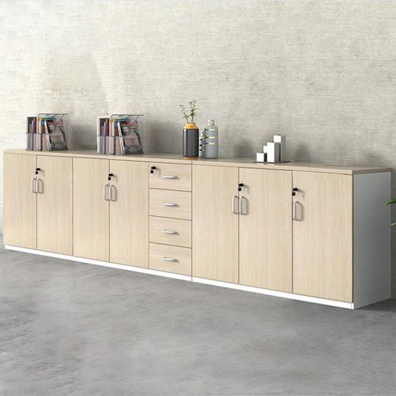 Armadio per archiviazione in stile nordico telaio in legno archiviazione laterale