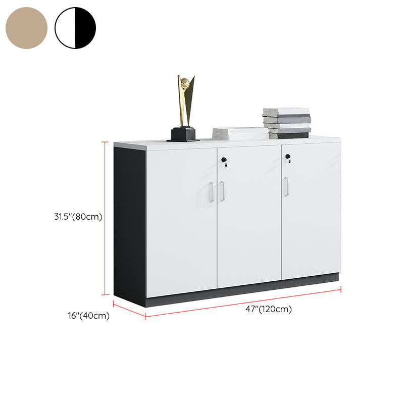 Armadio per archiviazione in stile nordico telaio in legno archiviazione laterale