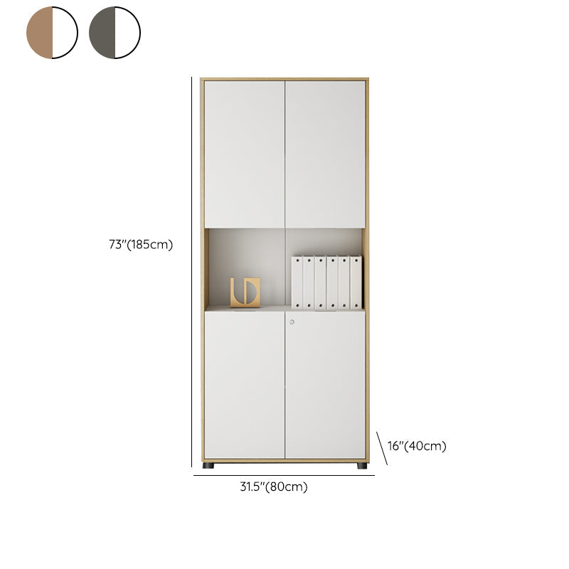 Archivo contemporáneo de archivos de madera Archivo en blanco