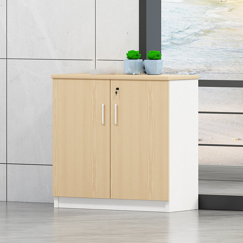 Modern Style File Cabinet Wooden Frame Storage Lateral File Cabinet 31"L x 16"W x 31"H Wood Clearhalo 'Filing Cabinets' 'filling_cabinets' 'furn' 'furn_filling_cabinets' 'Furniture' 'Office Furniture' 7474548