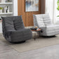 Swivel Rocker Standard Recliner Modern Recliner Chair with Side Pockets Clearhalo 'Chairs & Seating' 'furn' 'furn_recliners' 'Furniture' 'Living Room Furniture' 'Recliners' 7474952