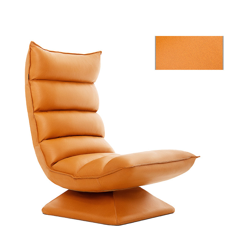 Reclinabile in pelle reclinabile in pelle incollata.