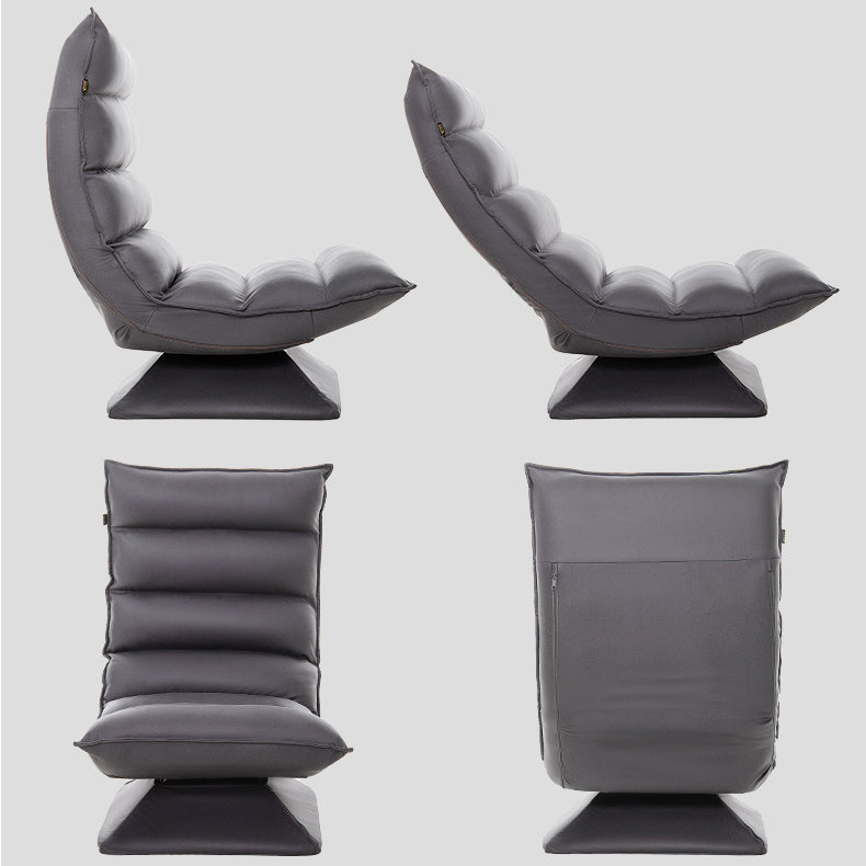 Reclinabile in pelle reclinabile in pelle incollata.