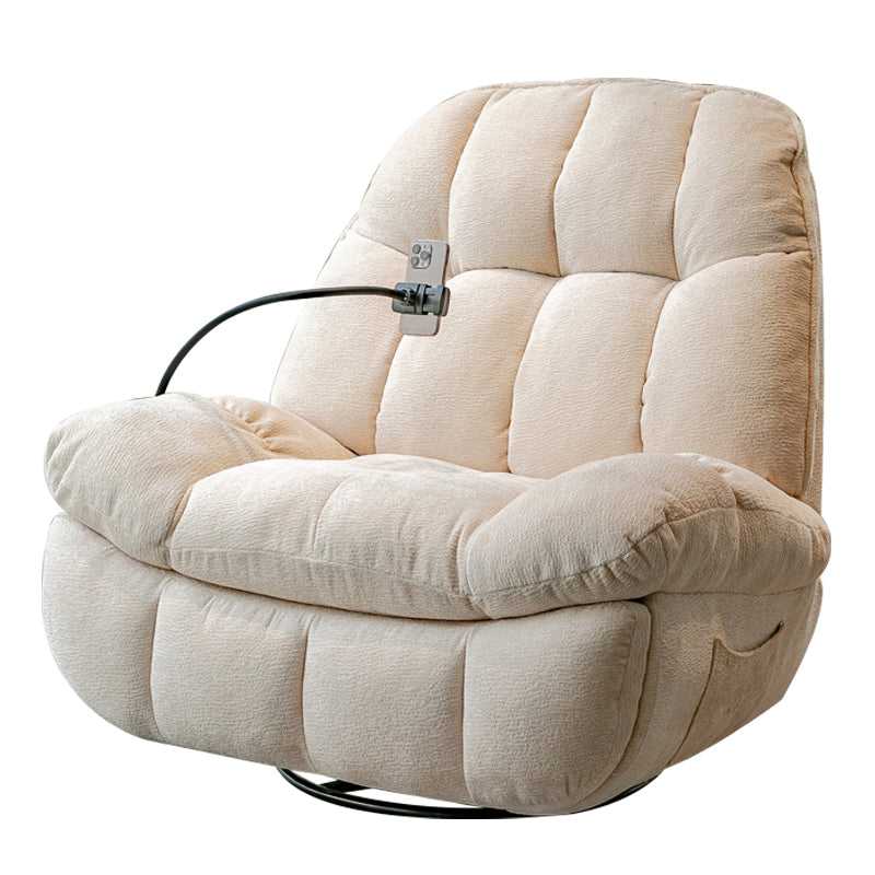 Moderno poltrona poltrona in metallo in metallo in metallo rocker girevole