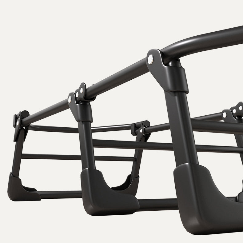 Tessuto per rivestimento in metallo reclinabile standard contemporaneo di colore solido con gambe