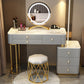 Glam Bedroom Vanity Dressing Table Stone Makeup Vanity Desk with Drawer