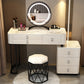 Glam Bedroom Vanity Dressing Table Stone Makeup Vanity Desk with Drawer