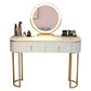 Glam Bedroom Vanity Dressing Table Wood Vanity Dressing Table Set