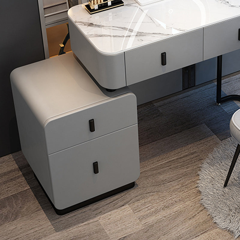 Contemporary Bedroom Vanity Dressing Table Wood Makeup Vanity Desk