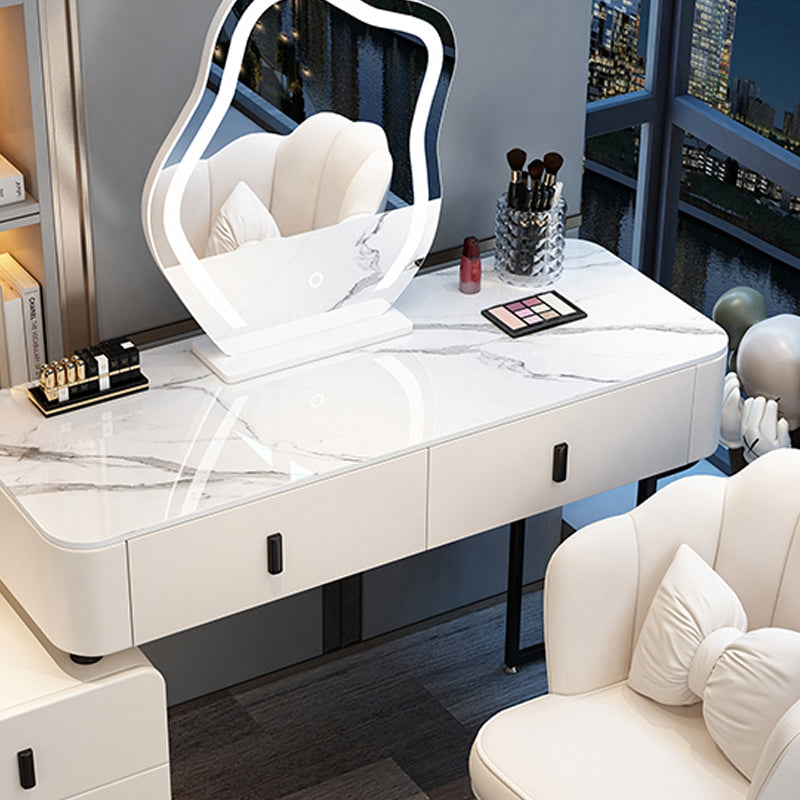 Contemporary Bedroom Vanity Dressing Table Wood Makeup Vanity Desk