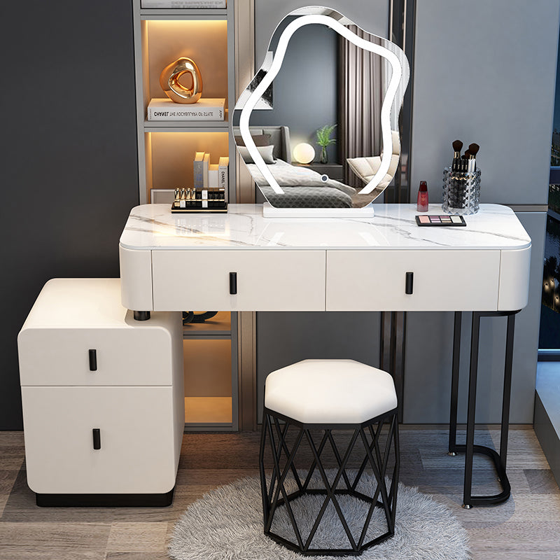 Contemporary Bedroom Vanity Dressing Table Wood Makeup Vanity Desk