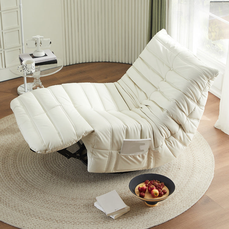 Sedia reclinabile in pelle reclinabile in pelle reclinabile in vetro reclinabile a colori.