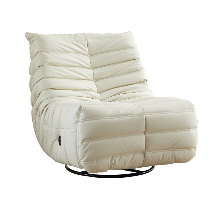 Sedia reclinabile in pelle reclinabile in pelle reclinabile in vetro reclinabile a colori.