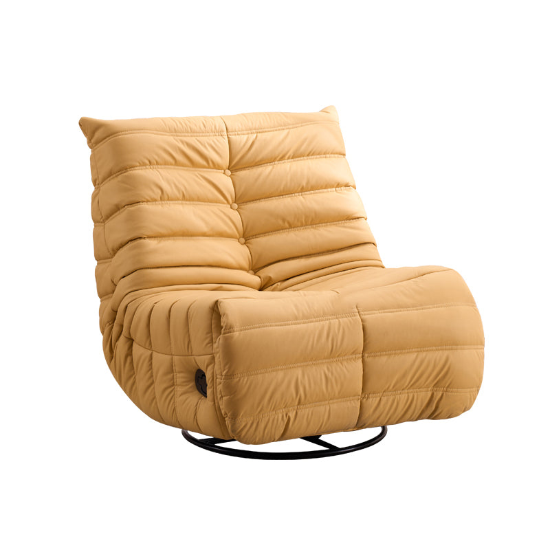 Sedia reclinabile in pelle reclinabile in pelle reclinabile in vetro reclinabile a colori.