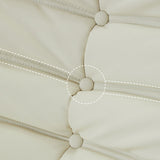 Sedia reclinabile in pelle reclinabile in pelle reclinabile in vetro reclinabile a colori.