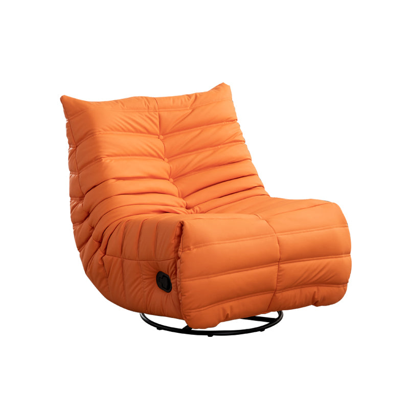 Sedia reclinabile in pelle reclinabile in pelle reclinabile in vetro reclinabile a colori.