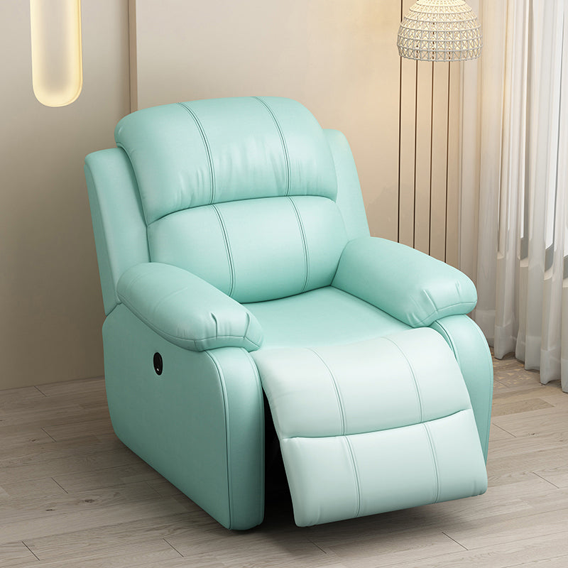 Moderna sedia reclinabile in legno in legno standard a colori solidi