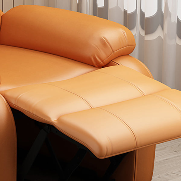 Moderna sedia reclinabile in legno in legno standard a colori solidi