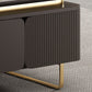 27" Wide Glam Cocktail Table Rectangle Stone Coffee Table with Drawer Clearhalo 'Coffee & Accent Tables' 'Coffee Tables' 'coffee_tables' 'furn' 'furn_coffee_tables' 'Furniture' 'Living Room Furniture' 7475687