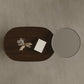 Table de cocktail contemporaine sur pied Table de cocktail basse en bois