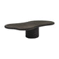 Pedestal Coffee or End Table Contemporary Slate Coffee Cocktail Table Clearhalo 'Coffee & Accent Tables' 'Coffee Tables' 'coffee_tables' 'furn' 'furn_coffee_tables' 'Furniture' 'Living Room Furniture' 7475801