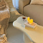 Pedestal Coffee or End Table Contemporary Slate Coffee Cocktail Table Clearhalo 'Coffee & Accent Tables' 'Coffee Tables' 'coffee_tables' 'furn' 'furn_coffee_tables' 'Furniture' 'Living Room Furniture' 7475803