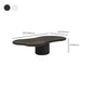 Pedestal Coffee or End Table Contemporary Slate Coffee Cocktail Table Clearhalo 'Coffee & Accent Tables' 'Coffee Tables' 'coffee_tables' 'furn' 'furn_coffee_tables' 'Furniture' 'Living Room Furniture' 7475806