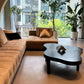 Black Coffee or End Table Contemporary Slate Coffee Cocktail Table with 4 Legs Clearhalo 'Coffee & Accent Tables' 'Coffee Tables' 'coffee_tables' 'furn' 'furn_coffee_tables' 'Furniture' 'Living Room Furniture' 7475813
