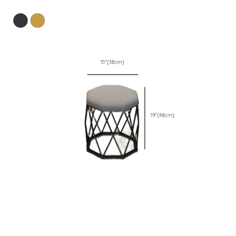 Glam Stone Make-up Vanity Dressing Bedroom Table Stool Set with Drawer