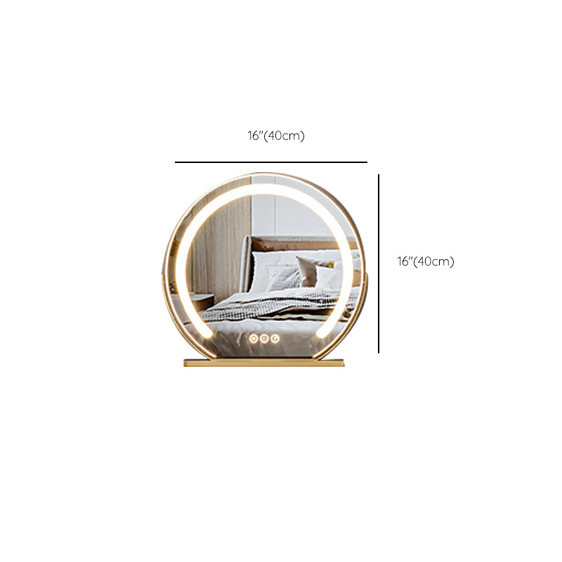 Glam Wood Vanity Dressing Table White Makeup Vanity Desk with Drawer