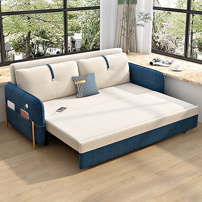 Divani convertibili glam cuscino per le braccia svasati di divano