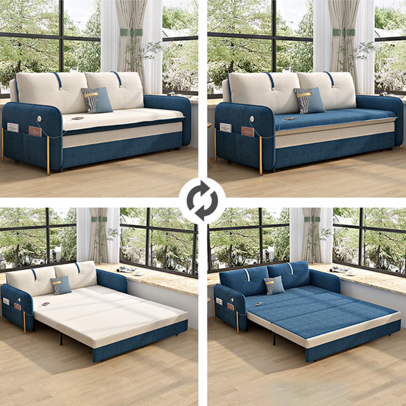 Divani convertibili glam cuscino per le braccia svasati di divano