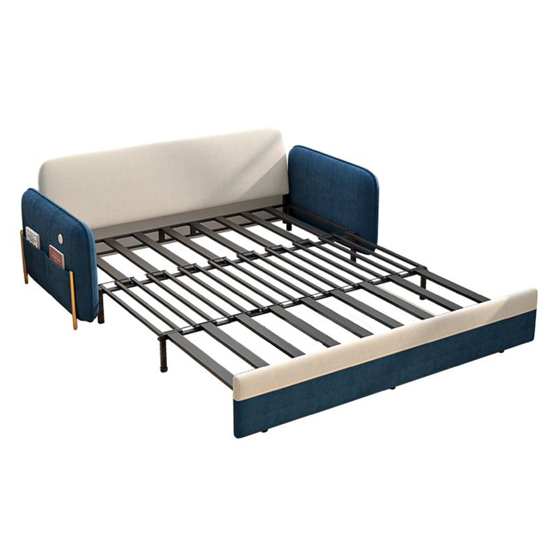 Divani convertibili glam cuscino per le braccia svasati di divano