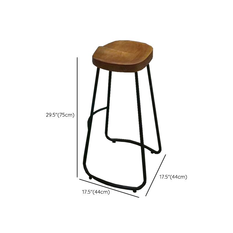 Industrial Style Solid Wood Pub Dining Set 1/2/4/6 Pcs Rectangular Pub Set for Home Clearhalo 'Bar Furniture' 'furn' 'furn_home_bar_bar_sets' 'Furniture' 'Home Bars & Bar Sets' 'home_bar_bar_sets' 'Kitchen & Dining Furniture' 7476676