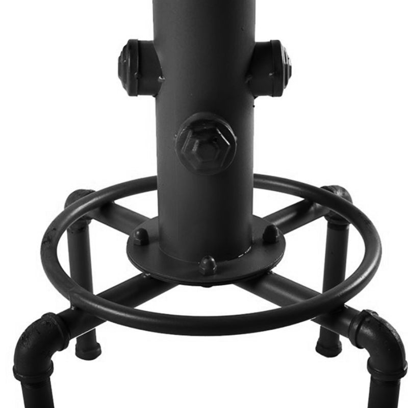 Set da pranzo da pub in legno massello stile industriale Set da pub rettangolare da 1/2/4 pezzi per la casa