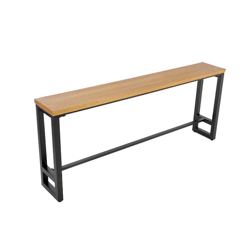 Set da pranzo da pub in legno massello stile industriale Set da pub rettangolare da 1/2/9 pezzi per la casa