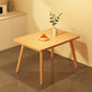 Modern Table Tripod Base Dining Table for Kitchen Dining Room Natural 31"L x 20"W x 21"H Without Chairs Clearhalo 'Dining Tables & Seating' 'Dining Tables' 'dining_table' 'furn' 'furn_dining_table' 'Furniture' 'Kitchen & Dining Furniture' 7476870