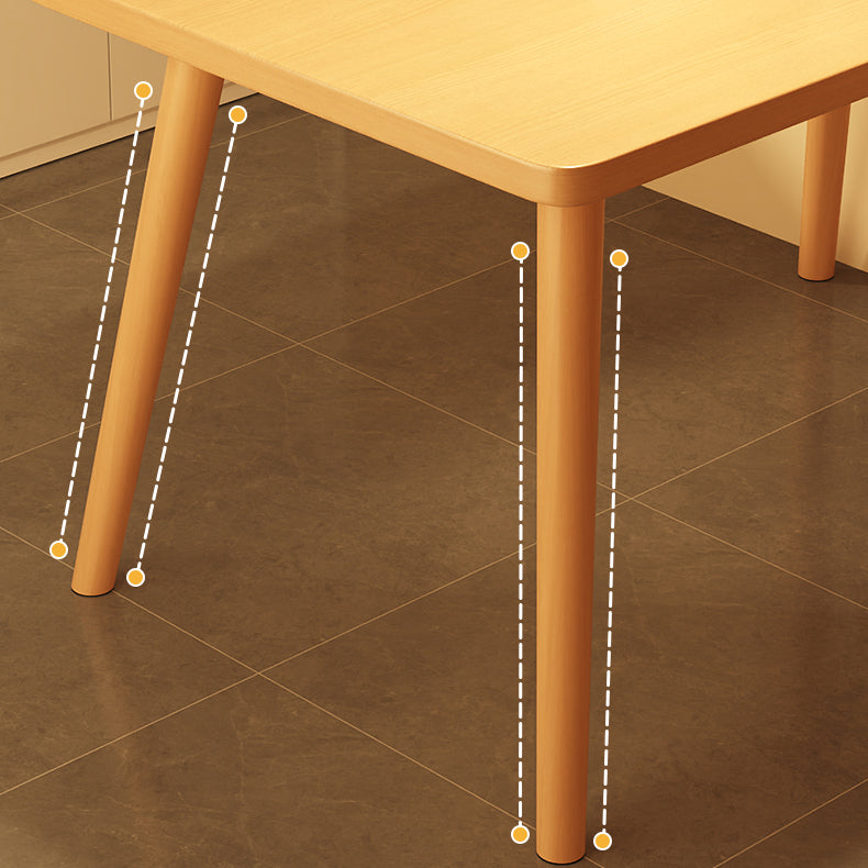 Modern Table Tripod Base Dining Table for Kitchen Dining Room Clearhalo 'Dining Tables & Seating' 'Dining Tables' 'dining_table' 'furn' 'furn_dining_table' 'Furniture' 'Kitchen & Dining Furniture' 7476874