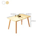 Modern Table Tripod Base Dining Table for Kitchen Dining Room Clearhalo 'Dining Tables & Seating' 'Dining Tables' 'dining_table' 'furn' 'furn_dining_table' 'Furniture' 'Kitchen & Dining Furniture' 7476883