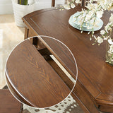 Juego de mesa de comedor y silla de mesa de 7 piezas