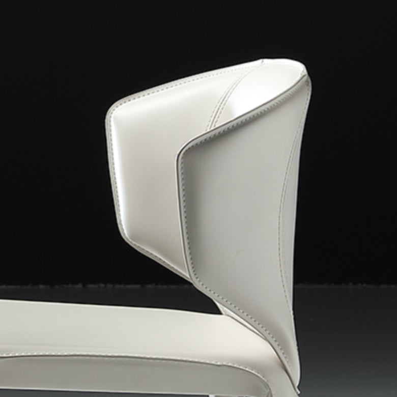 Faux Leather Upholstered Side Chair Indoor Dining Side Chair for Dining Room Clearhalo 'Dining Chairs' 'Dining Tables & Seating' 'dining_chair' 'furn' 'furn_dining_chair' 'Furniture' 'Kitchen & Dining Furniture' 7477263