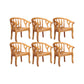 Solid Wood Frame Dining Chairs Dining Arm Chair for Dining Room Wood 6 Piece Set Clearhalo 'Dining Chairs' 'Dining Tables & Seating' 'dining_chair' 'furn' 'furn_dining_chair' 'Furniture' 'Kitchen & Dining Furniture' 7477380