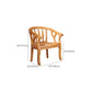 Solid Wood Frame Dining Chairs Dining Arm Chair for Dining Room Clearhalo 'Dining Chairs' 'Dining Tables & Seating' 'dining_chair' 'furn' 'furn_dining_chair' 'Furniture' 'Kitchen & Dining Furniture' 7477400