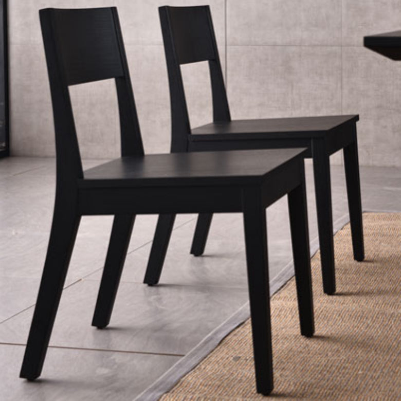 Sedia moderna in legno spostano a braccio con gambe di cenere per sala da pranzo