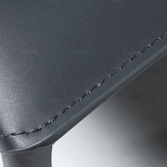 Industrial Side Chair Solid Back Metal Dining Chair for Indoor