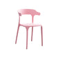 Nordic Armrest Stackable Chair with Acrylic Legs for Dining Room