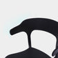 Nordic Armrest Stackable Chair with Acrylic Legs for Dining Room